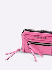 River Island Pink Zip Around Purse - Image 5 of 5