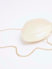 River Island Gold Pebble Clutch Bag - Image 3 of 5