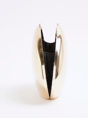 River Island Gold Pebble Clutch Bag - Image 4 of 5
