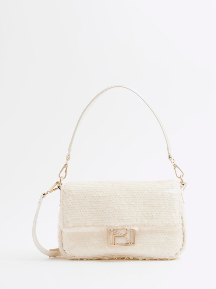 River Island Sequin Shoulder Bag - Imagen 1 de 5