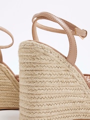 River Island Pink Closed Toe Embellished Wedge Sandals - Image 6 of 6