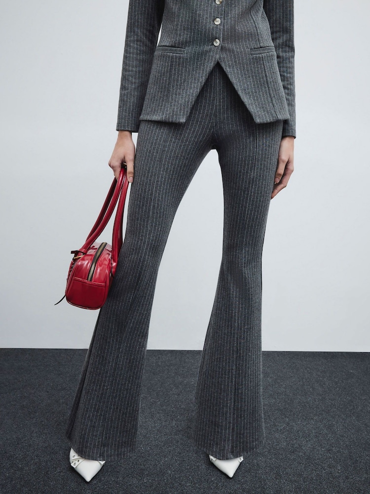 River Island Pinstripe Trousers - Image 4 of 5