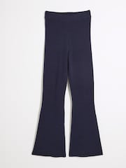 River Island Blue Flare Trousers - Image 5 of 6