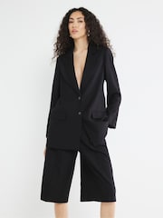 Черный - Блейзер свободного кроя River Island - Image 1 of 6