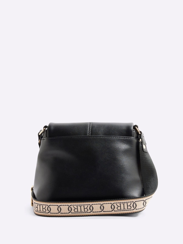 Черный - River Island сумка-мессенджер Zippy - Image 2 of 6