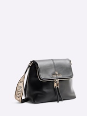 Черный - River Island сумка-мессенджер Zippy - Image 3 of 6