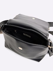Черный - River Island сумка-мессенджер Zippy - Image 4 of 6