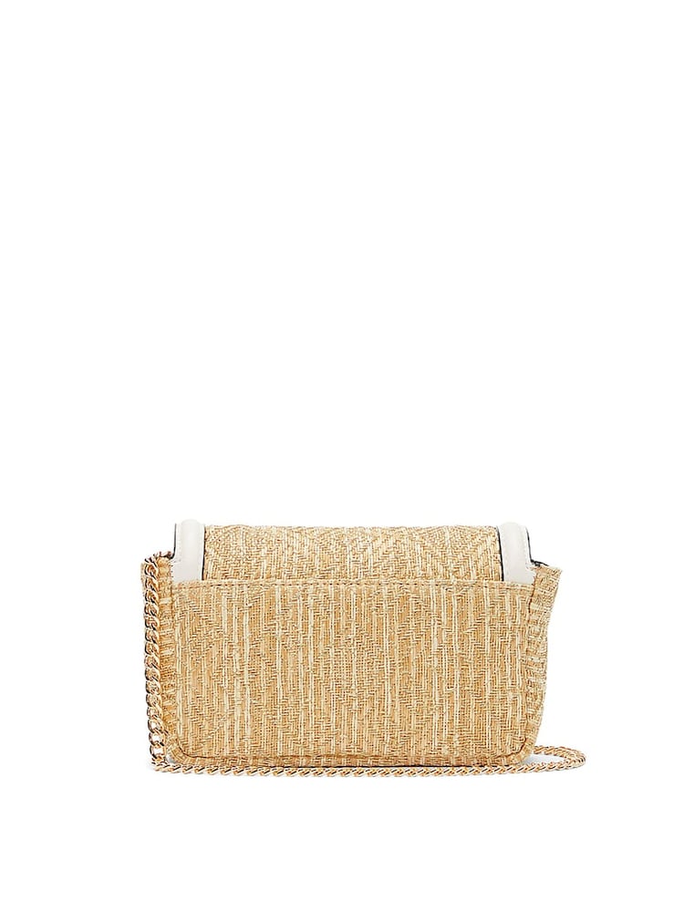 Victoria's Secret Brown Straw Crossbody Bag - Image 2 of 4