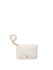 Victoria's Secret White Foldable Card Holder Keyring - Image 1 of 2