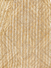Victoria's Secret Brown Straw Mini Bucket Bag - Image 3 of 3