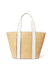 Victoria's Secret Brown Straw Tote Bag - Image 1 of 3