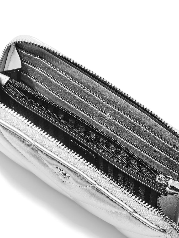 Victoria's Secret Silver Purse - Image 3 of 3 Victoria's Secret Silver Purse - Image 3 of 3