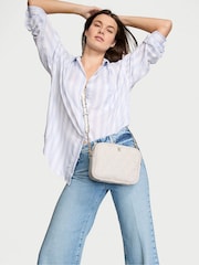 Victoria's Secret White Crossbody Bag - Image 3 of 3
