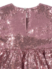 Konges Sløjd Pink Rosie Short Sleeve Dress - Image 3 of 7