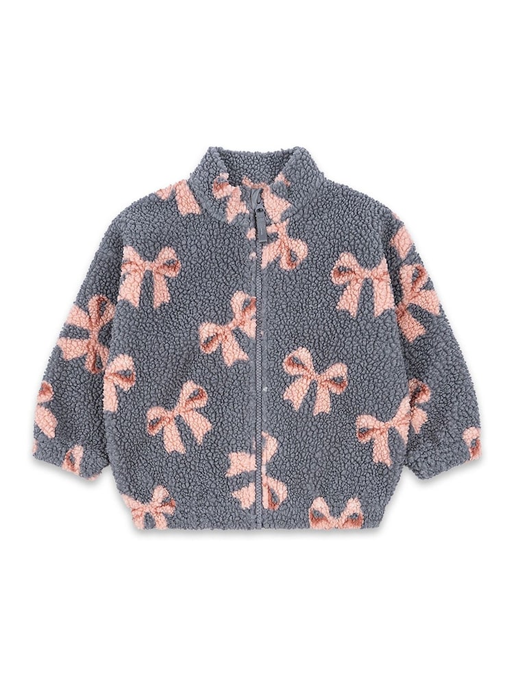 Konges Sløjd Blue Jody Teddy Jacket - Image 1 of 8