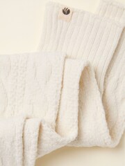 FatFace Slouchy Lounge Socks - Imagen 2 de 2