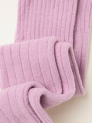 FatFace Pink Slouchy Lounge Socks - Image 2 of 2