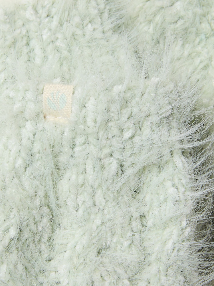 FatFace Green Cable Lounge Socks - Image 2 of 2 FatFace Green Cable Lounge Socks - Image 2 of 2