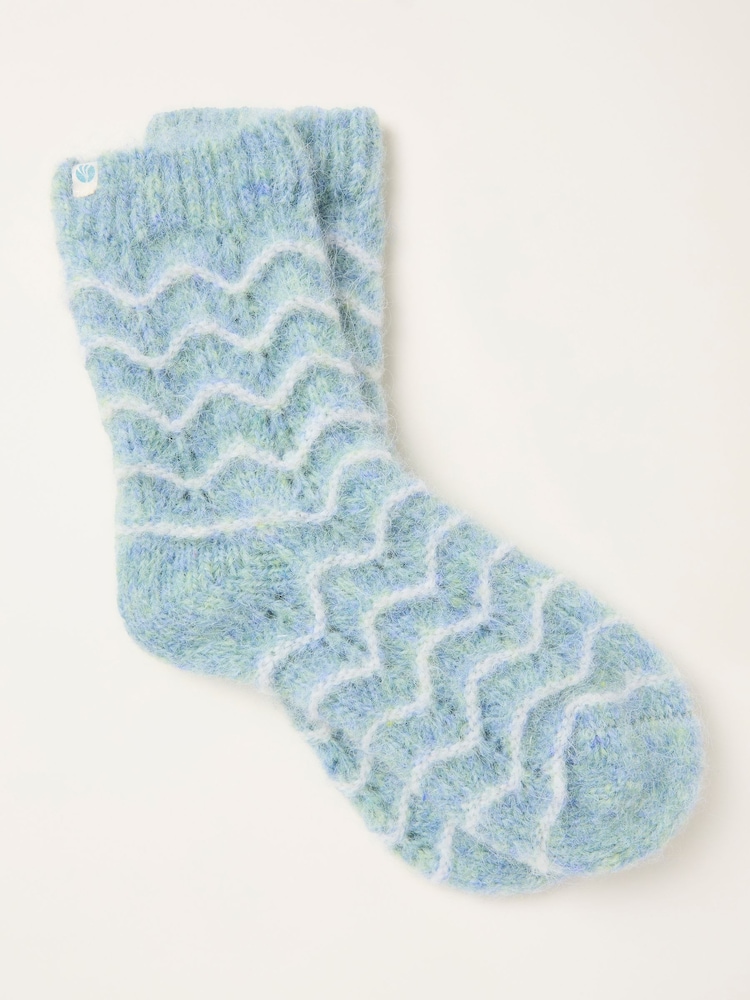 FatFace Pointelle Lounge Socks - Imagem 1 de 2