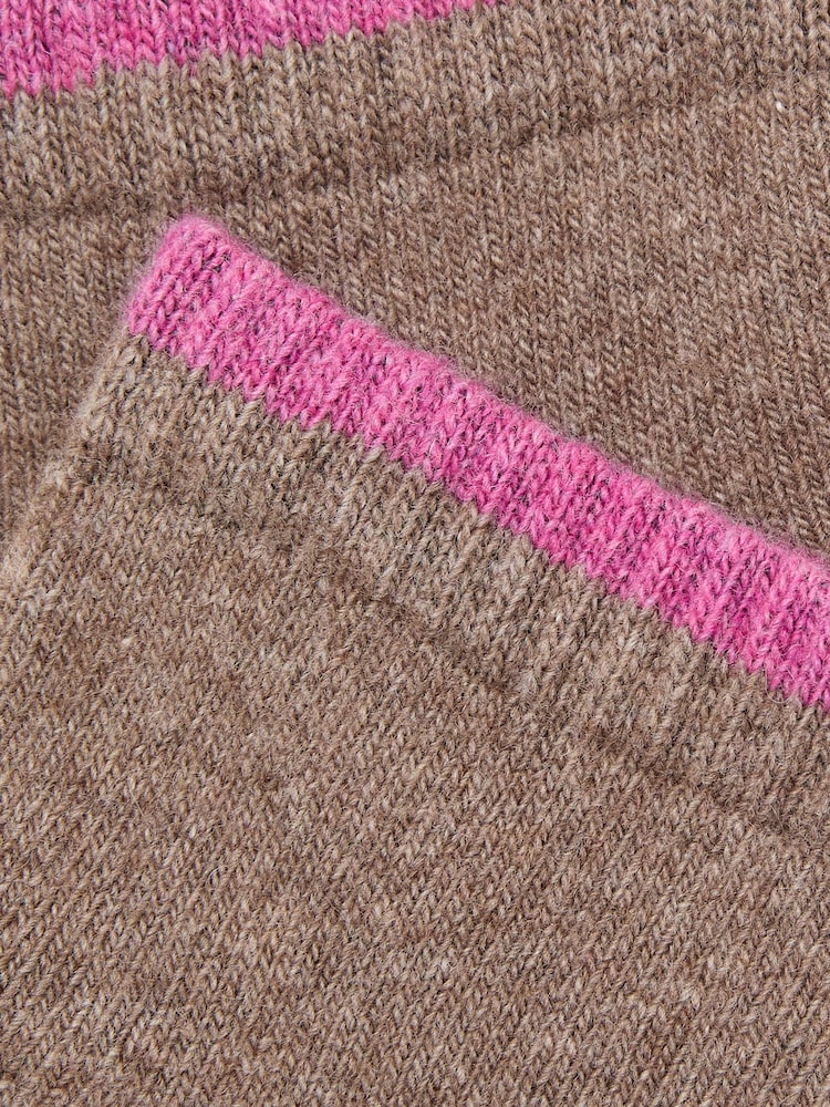 FatFace Brown Thermal Lounge Socks - Image 2 of 2 FatFace Brown Thermal Lounge Socks - Image 2 of 2