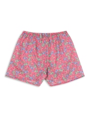 Konges Sløjd Pink 100% Organic Cotton Pacey Floral Print Shorts - Image 2 of 3
