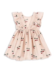 Konges Sløjd Pink Elin Cherry Print Dress - Image 2 of 5