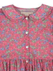 Konges Sløjd Pink Pink  Pacey Floral Print Short Sleeve Blouse - Image 3 of 4