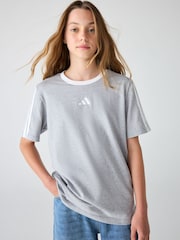 adidas Grey Essentials Kids T-Shirt - Image 1 of 7