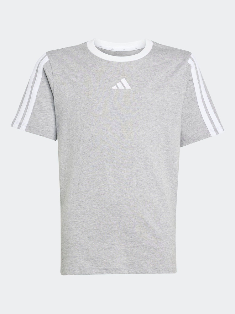 adidas Grey Essentials Kids T-Shirt - Image 7 of 7