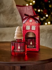 Red & Gold Festive Spice 100ml Reedless Diffuser - Image 1 of 3