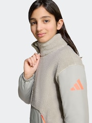 adidas Neutral Essentials 3-Stripes Padded Kids Jacket - Image 4 of 6