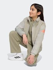 adidas Neutral Essentials 3-Stripes Padded Kids Jacket - Image 5 of 6