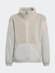 adidas Neutral Essentials 3-Stripes Padded Kids Jacket - Image 6 of 6