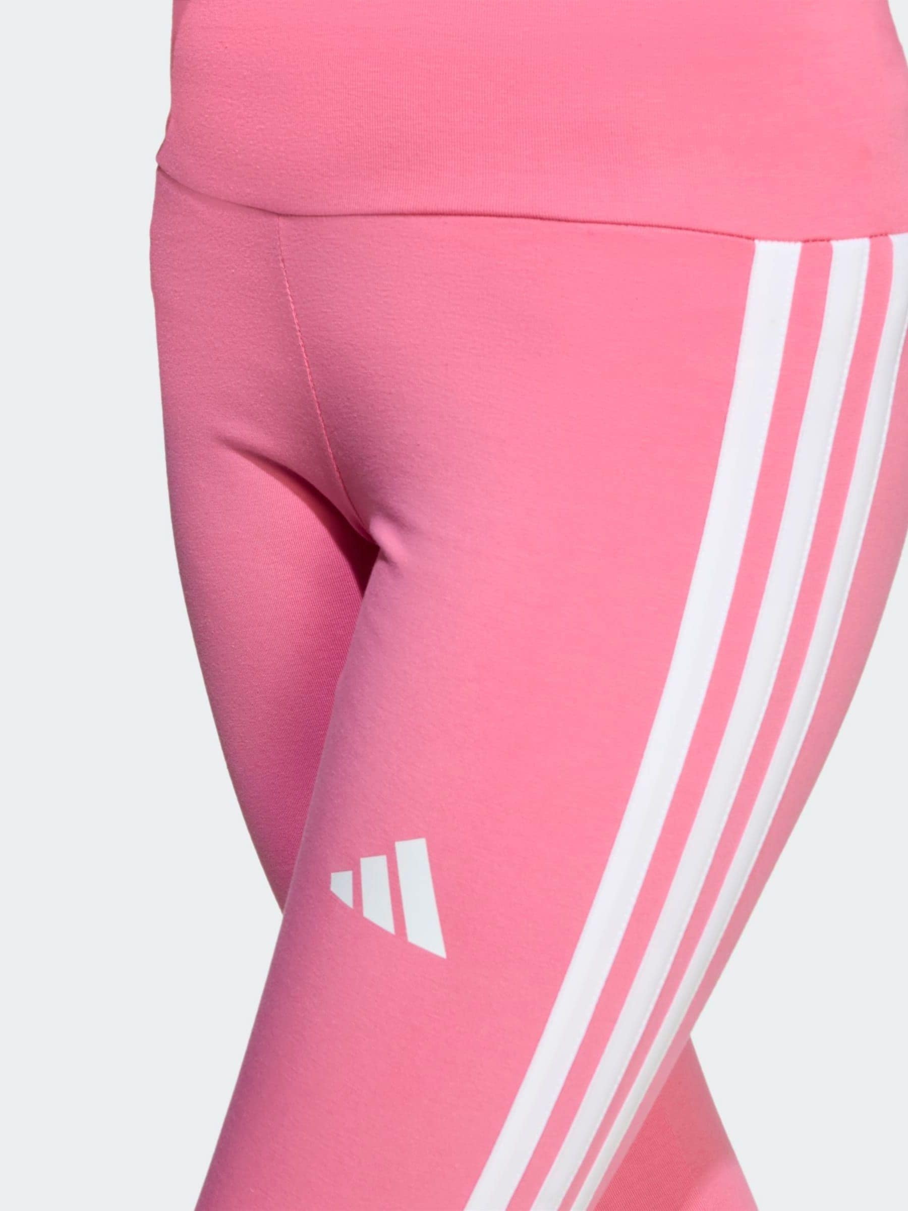 Next：日本 ピンク - adidas Essentials 3 ストライプ キッズ レギンス