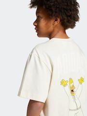 adidas Cream The Simpsons Graphics T-Shirt Kids - Image 3 of 5