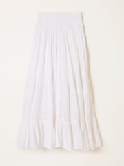 FatFace Rhea White Beachwear Maxi Skirt - Image 4 of 4