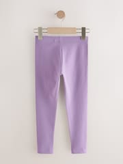 Pink/Lilac/Berry Regular Fit Leggings 3 Pack (3-16yrs) - Image 2 of 7