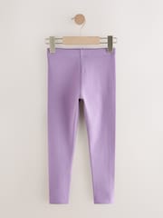 Pink/Lilac/Berry Regular Fit Leggings 3 Pack (3-16yrs) - Image 3 of 7