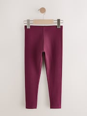 Pink/Lilac/Berry Regular Fit Leggings 3 Pack (3-16yrs) - Image 4 of 7