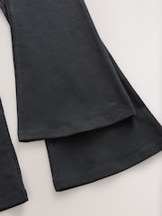 Black 2 Pack Flared Leggings (3-16yrs) - Image 5 of 5