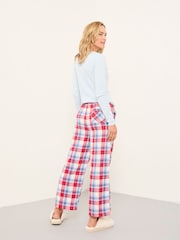 FatFace Lola Red Multi Check Pyjama Bottoms - Image 2 of 6
