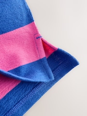 Pink/Blue Stripe Textured Long Sleeve Top (3-16yrs) - Image 8 of 8