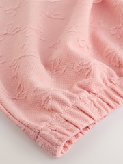 Pink Textured Bow Long Sleeve Top (3-16yrs) - Image 5 of 6