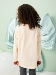 Pink Christmas Graffiti Long Sleeve Sequin Top (3-16yrs) - Image 3 of 7