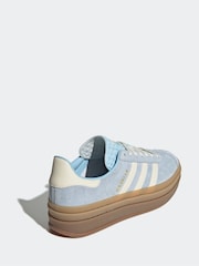 adidas Originals Blue Gazelle Bold Trainers - Image 4 of 9