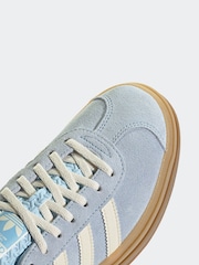 adidas Originals Blue Gazelle Bold Trainers - Image 8 of 9