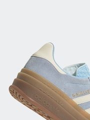 adidas Originals Blue Gazelle Bold Trainers - Image 9 of 9