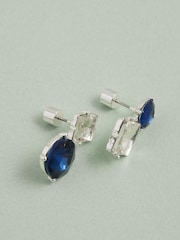 Blue Tabitha Simmons x Next Nili Jewelled Mismatch Earrings - Image 2 of 6