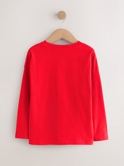 Red Dogs Long Sleeve Sequin Top (3-16yrs) - Image 5 of 7