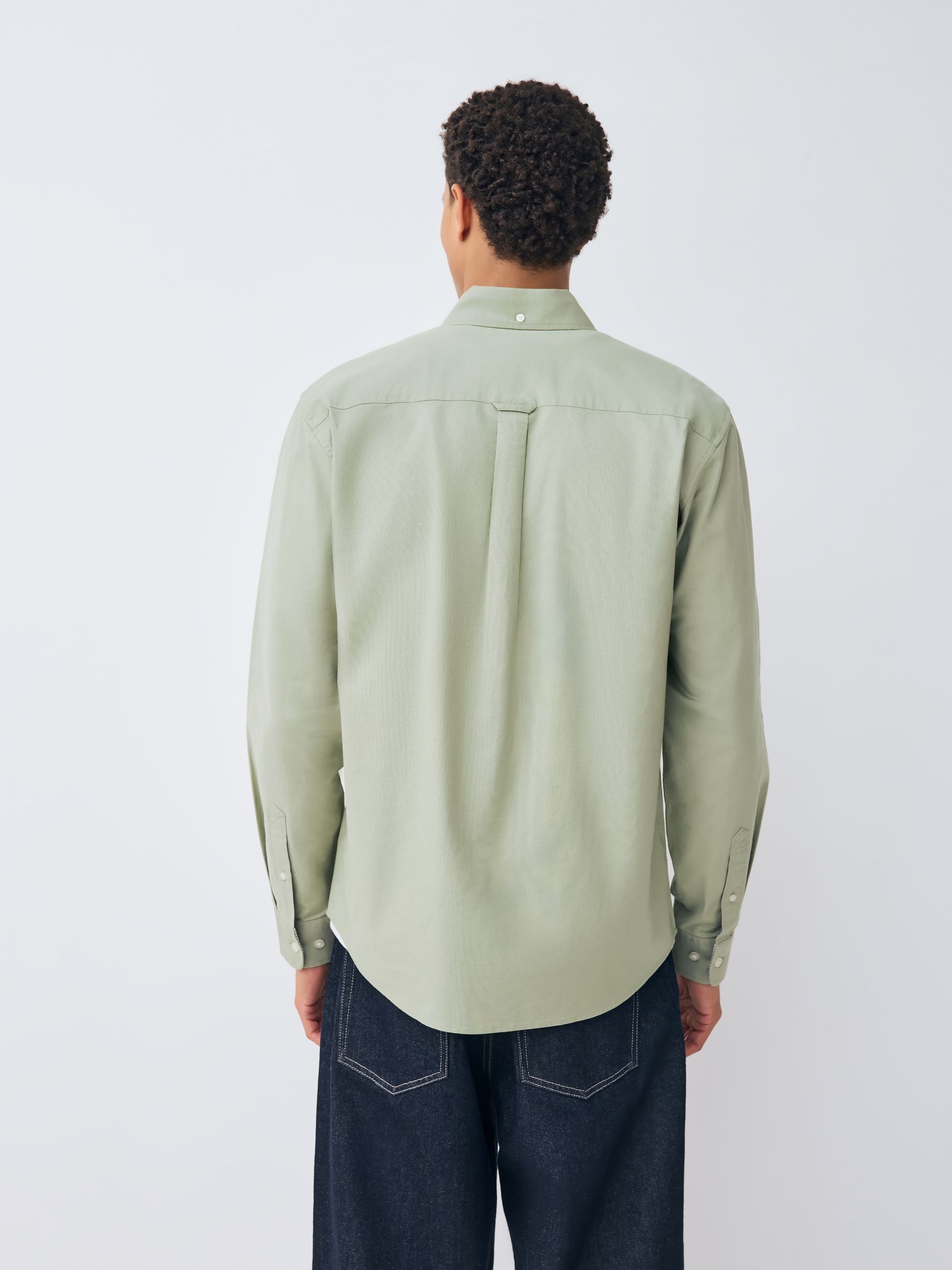 Buy Sage Green Regular Fit Oxford Long Sleeve Shirt from Next USA